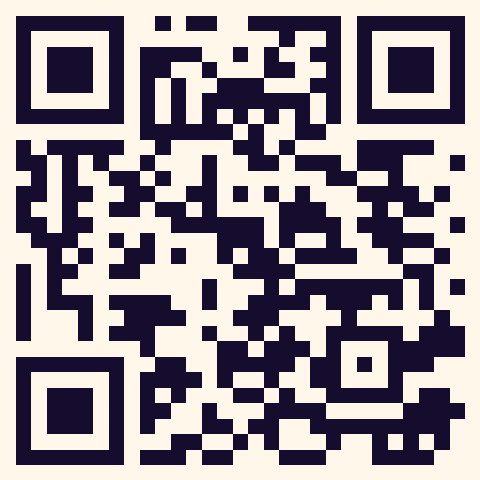 A QR code that opens What's the Magic Word? in your phone's app store